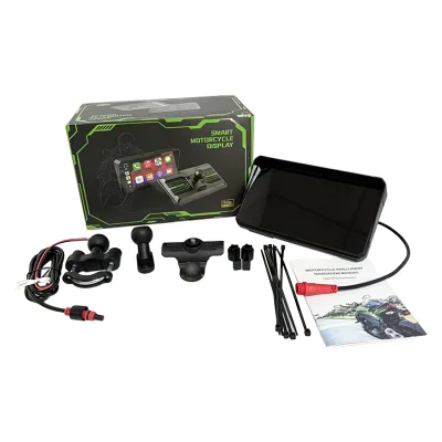 M590 6 Inch Moto Display Screen Portable Motorcycle Monitor Support DVR Motorcycle Navigation Wireless CarPlay Android Auto