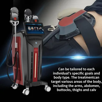 Full Body Muscle Building Ems RF Body Slimming Ems Massager & Fat Burn Weight Loss Muscle Stimulator Body Sculpting Machine