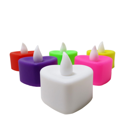 Centralized Procurement Led Candle Available Heart Shape Candle Led Birthday Decoration Magic Candle