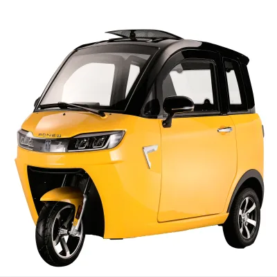 High Quality Aonew New Energy Electric Min Car Fully Closed Electric Tricycle With Passenger Seat