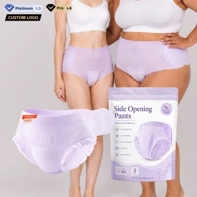 Wholesale Postpartum Recovery Tear Open Menstrual Pants Disposable Period Panties Menstrual Underwear for Afterbirth Care