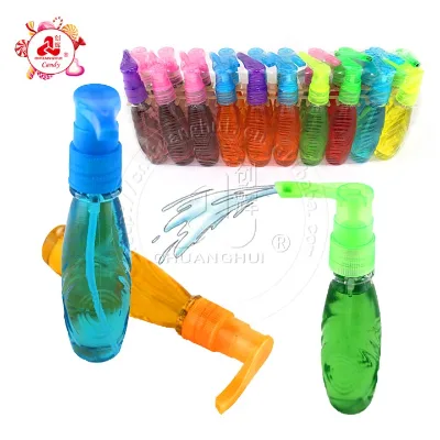 Colorful Bottle with Spray Candy