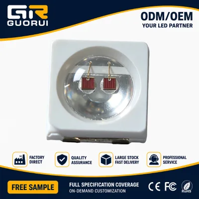 GUORUI China Factory Direct 3030 Red Dual Chip Single-Chip Ultra-Bright 0.5W 1WAutomotive Tail Light LED SMD Bead