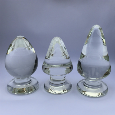 Huge . Glass Anal for . Prostate G SPOT Massager Sex Toy for Women or Men