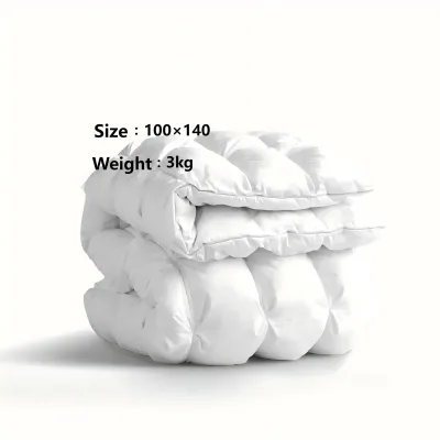 Kids Hybrid Gravity Blanket 100*140cm 3kg for Frequent Awakenings with Fiber Glass Beads | Factory