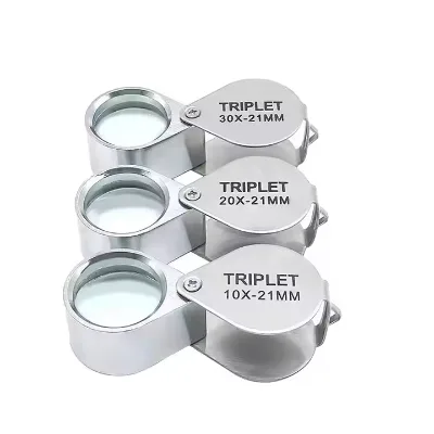 Jewelry Portable 20X Magnifier Foldable Picture Viewing Mg55367 Mini Magnifier for Appreciating