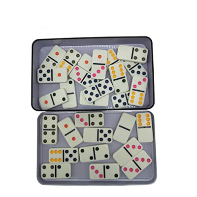 Double Nine Domino with Domino Train