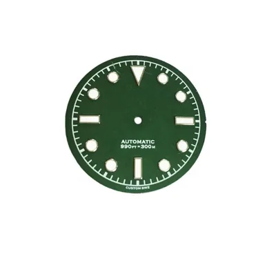 Hot Sell Super Luminous High Quality Custom Watch Dial Parts Custom Dial Watches Thin Metal Round Watch Tools Manufacturer
