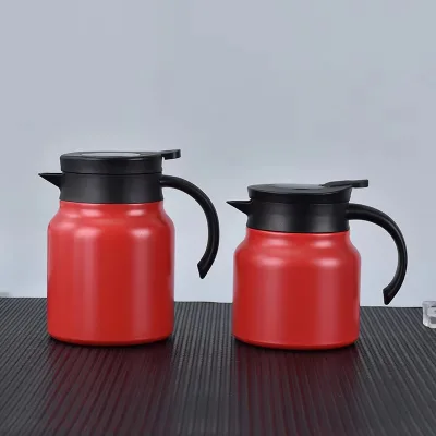 Vacuum Flask Temperature Display Portable Thermal Cup Tea Water Thermos With Handle and Lids Warm Water Bottle