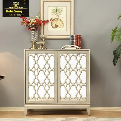 Modern European-Style Retro Neo-Classical Shoe Cabinet Dining Room Furniture for Living Room Use