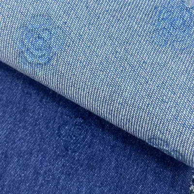 New Style 65%cotton 34% Polyester 1%spandex Soft Comfortable Jeans Fabric Designer Denim Jeans Fabrics Manufacturer