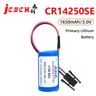 JCBCH 1756-BA1Suitable for AB Industrial Control Servo PLC Programming Controller Allen Bradley Li-MnO2 Batteries 3V  CR17335SE