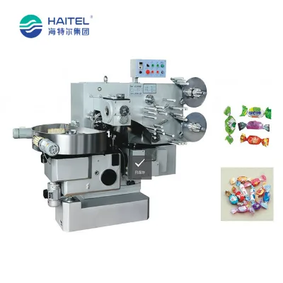 Good Performance Popular Automatic Industrial Small Caramel Candy Double Twist Packing Wrapping Machine Wrapper