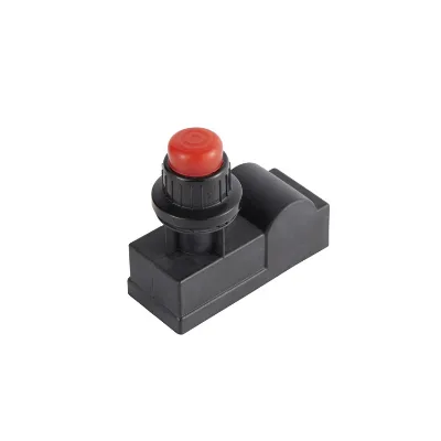 Universal Black Plastic Spark Generator With Gas Grill Red Push Button Electric Igniter