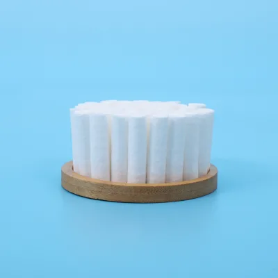 100% High Absorbent Non-Sterile Dental Cotton Rolls Nose Tampons & Rolled Cotton Ball Swab