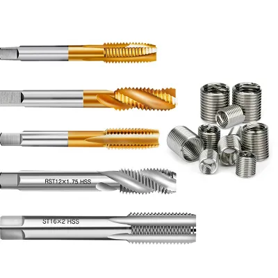 Hand Taps Titanium Plated Tap Tapping Accessories Machine Tap for Thread Tools