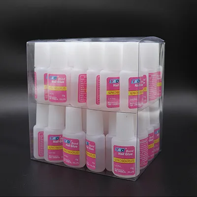 10g Fast Drying Nail Polish Glue Tabs for Glitter Acrylic Nail Rhinestone Decoration Nail Care Tool