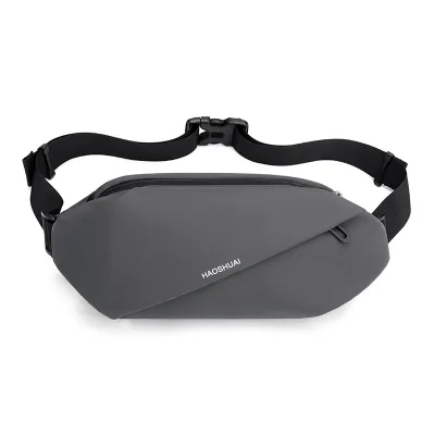 Customizable Wholesale Nylon Crossbody Fanny Pack Bag Women Shoulder Waist Bag Unisex Mini Belt Bag for Traveling Running Hiking