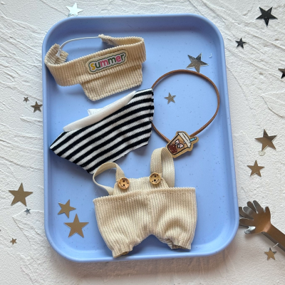 Doll Clothes for Labubus 17cm Doll Excluding Dolls and Shoes