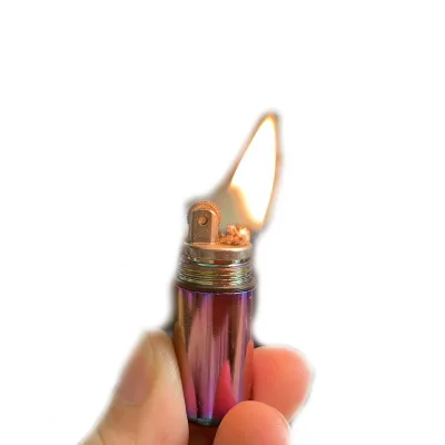 Novelty Mini Key Chain Kerosene Lighter Kerosene Lighter Vintage Oil Lighter Manufacturer