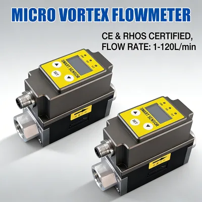 Manufacturer Price Digital Vortex Flowmeter Pump Customizable OEM Support for Dn15 Liquid Hart 2 Wire 4-20ma Oil Oil Flow Meter