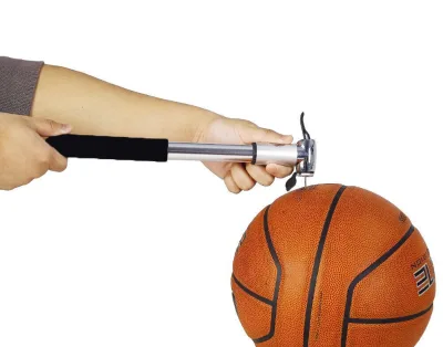 Hot Sale Aluminum Alloy Inflator Durable Hand Ball Pump Easy Operation Inflator Easy to Carry