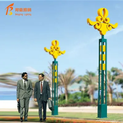 Manufacturers Direct Solar Buried Lamp Round Spike Deck Light the Outdoor square Park Is Embedded With 4led Floor Lights