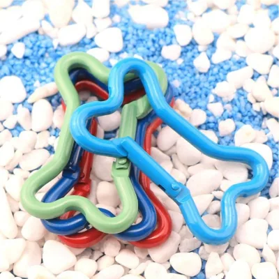 High Quality Dog Bone Shaped Spring Hook Multi-function Carabiner Dog Bone Shaped Carabiner Keychain