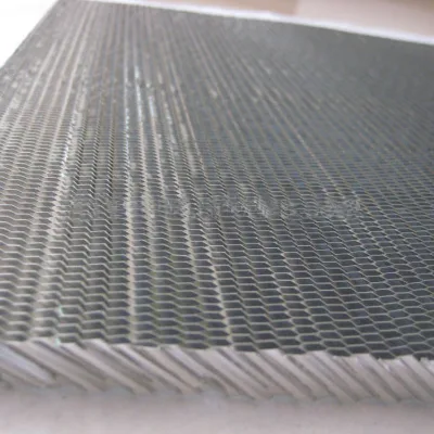 Printing Anodized Slant Aluminum Honeycomb Core for Fireproof