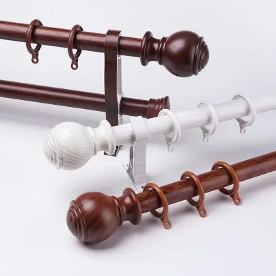 Household Straight Roman Curtain Rod Suitable for Bedroom Living Room Balcony Window
