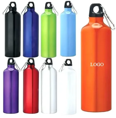 Factory Cheap Promotion Outdoor Gifts and Souvenirs Colorful Reusable Double Walled Aluminium Sports Drinking Water Bottle