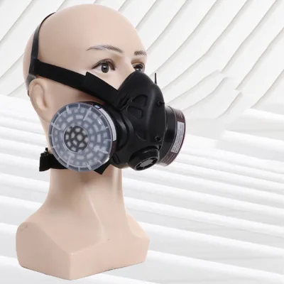 High-Quality Gas Mask With Full Facial Protection For Safety And Effective Filtration Of Harmful Particles