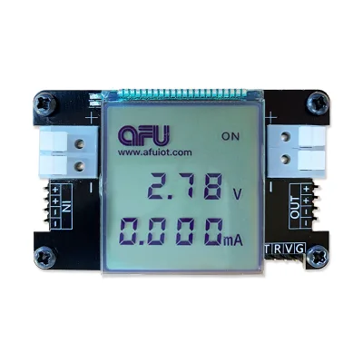 High precision microampere level current and voltage measuring instrument, digital display ammeter, DC current and voltage