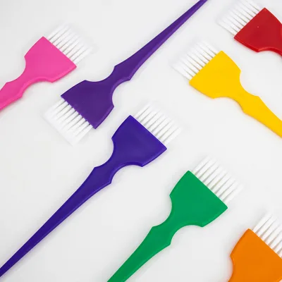 Hair Dyeing Tinted Brush Barber Salon Professional Hairdressing Foil Hair Styling Perm Curly Bowl Balayage Brush Cutting Collars