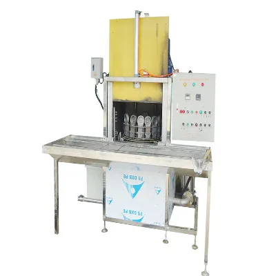 Custom Tooling Basket Rotating Front Loader Industrial Parts Washers with Roller Platform Pressure Cabinet Washing Machine