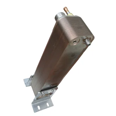 162+162kBTU Evaporator Assembly Complete of 20+20HP Water Chillers in High Ambient Temperature Get 16m3/h Chilled Water or Half