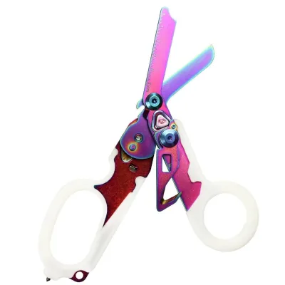 Raptor Scissors Stainless Steel Outdoor Medical Emergency Multifunctional Folding 6-in-1