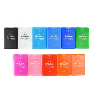 Original Manufacturer Wholesale 20ml Card Cleaning Solution for Myopia Glasses, Mobile Phone Screen Cleaning Multicolor Optional