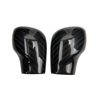 Carbon Fiber Gear Shift Knob Head Cover for Volkswagen VW CC Golf MK6 MK7