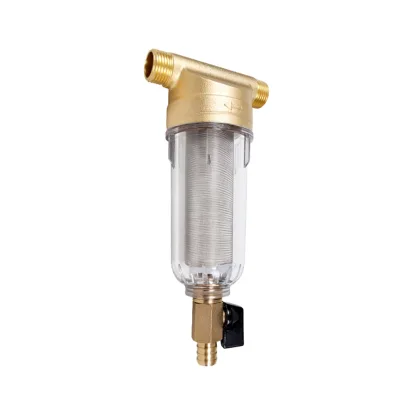 5 10 Micron Whole House Pre Filter Household Pre Filtration Brass Sediment Filter