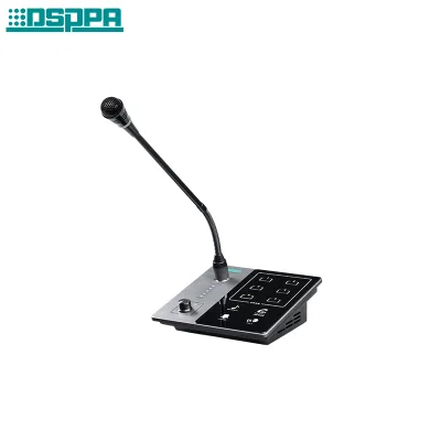 DMA20 Professional Remote Paging Station Multi-Zone Control Microphone Clear Voice Transmission Commercial Audio Systems