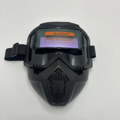 Harley Style Automatic Dimming Mask, Split Type Welding Protective Mask