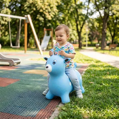 Fast Delivery 5 Different Colors Inflatable Pvc Animal Jumper