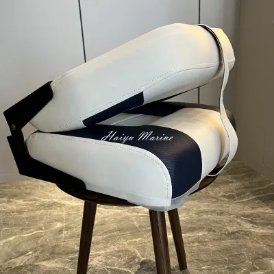 2024 New Design Two Tones Soft Boat Seats With Backrest