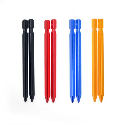 Lightweight Aluminum Alloy 23cm Tent Stakes Outdoor Camping Tent Pegs