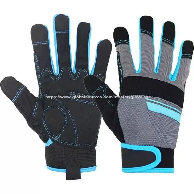 Women Safety Work Gloves Utility Touch Screen Working Grip Glove for Yardwork Gardening Breathable Mechanic Gloves