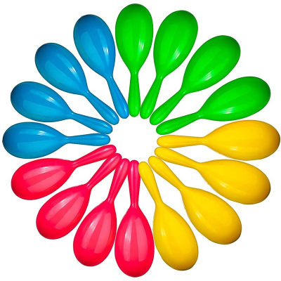 Baby Hammer Toys Party Favor Toys Plastic Neon Maracas for Sale