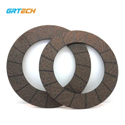 Grtech GRT-606 Aramid Fiber Clutch Facing 325mm 350mm 3-5mm Thickness IATF16949 Certified Heavy-Duty Commercial Truck Clutch