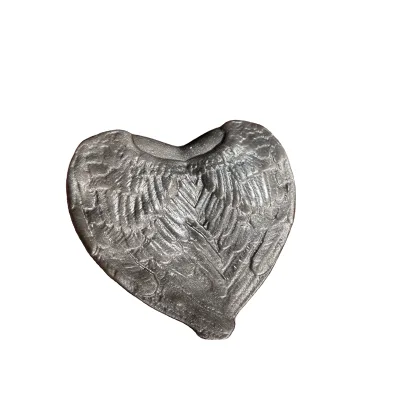Wholesale Natural Healing Crystal Stone Carving Golden Obsidian wings Flying Angels