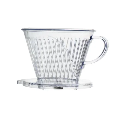 Coffee Dripper 1-4cups Product Drip Coffee As Plastic Clear Pour Over Coffee Tools Kitchen Accessories